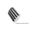 Cache-pédale-de-frein-chrome-pour-Softail-et-Dyna