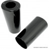 Caches-tubes-de-fourche-noir-brillant-pour-Touring-et-Softail-FLST-de-1999-à-2017