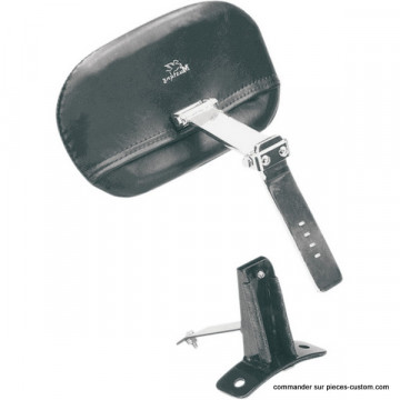Dosseret Pilote Small Chrome Pour Harley Davidson Touring 1997-2023 - Marque Craftride
