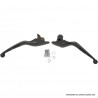 Kit-de-leviers-fendus-noir-mat-pour-Touring-de-2014-à-2016-embrayage-hydraulique