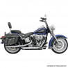 Silencieux-3"-Slashdown-Chrome-pour-Softail-de-2007-à-2017