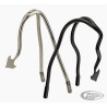 Sissy bar 666 style Diable Noir 14" pour Sportster et Dyna