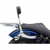 Sissy Bar détachable avec porte-bagage chromé FXD et FXDWG de 2006 à 2017