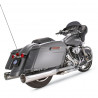Silencieux 4.5" S&S Mk45 Chrome Tracer embout chrome Touring 2017