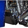 Radiateur d'huile horizontal 10 rangs Noir Jagg pour Touring de 1984 à 2008