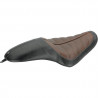 Selle Enzo 2-Up Noir et Marron RSD pour Sportster de 2004 à 2017