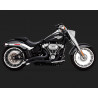 Echappement Vance & Hines Big Radius 2 en 2 Noir Fat Boy et Break out de 2018