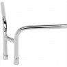 Guidon Re-Bar Biltwell 9.5" Chrome sans empreintes