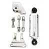 Kit amortisseurs chrome pour fourche DNA