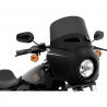 Pare-brise 28cm Dark Black Smoke Ventilé Road Warrior Memphis Shades