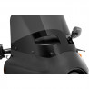 Pare-brise 28cm Dark Black Smoke Ventilé Road Warrior Memphis Shades