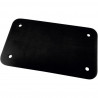 Fond de plaque d'immatriculation noir Joker Machine