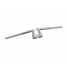 Guidon droit ajustable 32mm chromé largeur 95cm