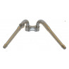 Guidon rond ajustable 32mm chromé largeur 95cm