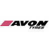Pneu avant Avon Cobra AVM71 MH90-21 Flanc Blanc