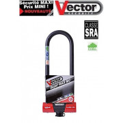 Antivol Moto VECTOR - Chaine Homologuée NF FFMC SRA Pour Moto, Scooter, Quad - Tailles 1m, 1.2m, 1.5m, 1.8m