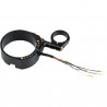 Support compteur Noir pour tube de fourche 49mm Sportster de 2016 à 2018