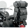 Sac de sissy Bar EX2200S Deluxe clouté Saddlemen avec roll bag clouté