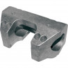 Risers Brut LA Choppers pour guidon de 32mm FLHR de 1999 à 2013