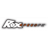 Risers pivotants Rox Speed FX Patriot Chrome 76mm pour guidon de 1"
