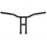Guidon 1" Biltwell Tyson Hauteur 14" Noir sans empreintes