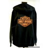 Sweat à capuche noir Harley Davidson T. XS