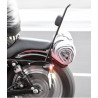 Sissy bar Burly 51cm Noir avec dosseret pour Dyna de 2006 à 2017