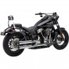 Silencieux Cobra 3" RPT Chrome pour Softail de 2018 à 2019