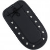 Plastron-Saddlemen-noir-clouté-pour-Softail-Lowrider-FXLR-de-2018-à-2019