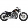 Echappement Cobra 909 2 en 2 Chromé pour Sportster de 1986 à 2003