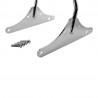 Sissy bar Tc Bros Chrome 52cm Kickback pour Dyna de 2002 à 2005