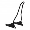 Sissy bar Tc Bros Noir 51cm Kickback pour Dyna de 2006 à 2017