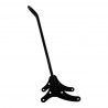 Sissy bar Tc Bros Noir 54cm Kickback pour Sportster XL de 1994 à 2003