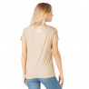 T-shirt femme Von Dutch HELL beige