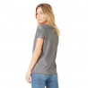T-shirt femme Von Dutch HELL gris