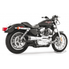 Echappement 2en1 Freedom Performanche Chromé pour Sportster de 2004 à 2016