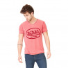 T-shirt Von Dutch Col V AERON Rouge