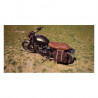 Sacoche Old Chopper LongRide Marron 42 x 30 x 15 cm