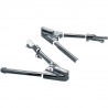 Kit de caches bras oscillant chrome Küryakyn pour Softail FXST et FLST de 2000 à 2007