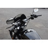 Risers 10" noir avec trous pour passage des câbles pour Softail Street Bob de 2018 à 2020