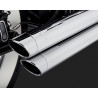 Echappement Vance & Hines Big shot Staggered Chrome pour Softail 2018 à 2019