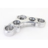 Té de Fourche Supérieur poli pour Sportster FXR et FXD de 1988 à 2005