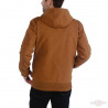 Blouson Carhartt modèle Duck Active couleur marron