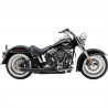 Echappement Cobra El diablo 2 en 1 Noir pour Softail de 1986 à 2006