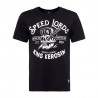T-shirt King Kerosin modèle Speed Lords couleur noir