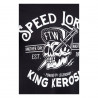 T-shirt King Kerosin modèle Speed Lords couleur noir