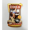 Décapsuleur en bois décoratif American Diner
