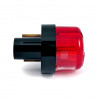 Feu arrière rétro avec éclairage de plaque