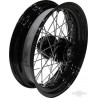 Roue arrière 17" x 4.5" noire 40 rayons pour Dyna FXD de 2012 à 2017 avec abs