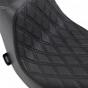 Selle bi-place predator 3 double diamond pour Softail fat boy FLFB FLFBS de 2018 à 2020